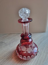 Antique Bohemian Czech Ruby