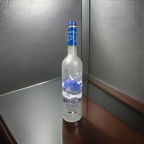Collectable empty grey goose - empty,