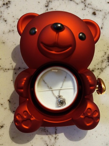 Red rose bear - red, teddy