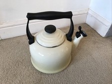 Le Creuset Traditional Stovetop Whistling Kettle Beige 2.1L