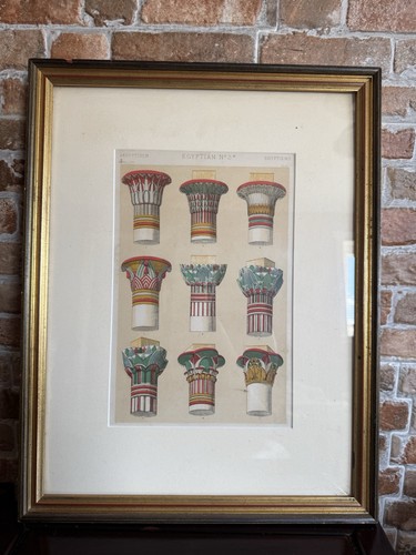 Antique egyptian column - egyptian,