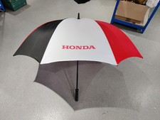 Honda Golf Umbrella Large Original Black White Red Damaged On Top  S6595