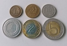 Poland-1,2,10 Groszy And 1,2,5 Zloty Coin-Great Condition,Old Version 1991- 2020