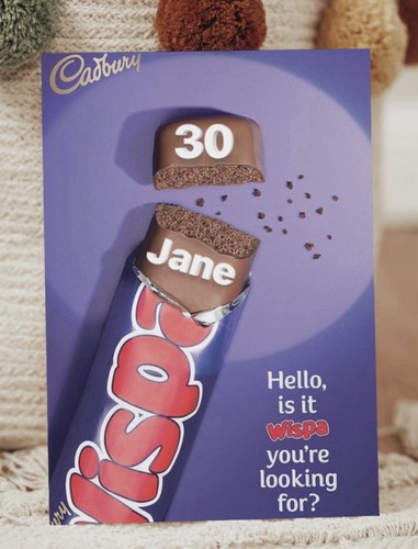 Cadbury wispa chocolate bar - cadbury,