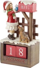 Villeroy & Boch – Winter Collage Christmas Figurine Calendar Girl Gift