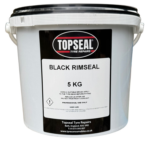 Black tyre rim - black,