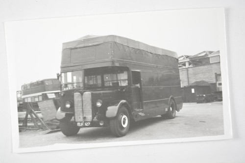 Converted double decker bus - converted,