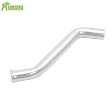 FLMLF Exhaust Pipe Silver 1pc