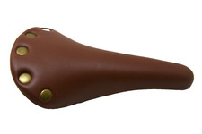 Bike seat classic style - seat, brown