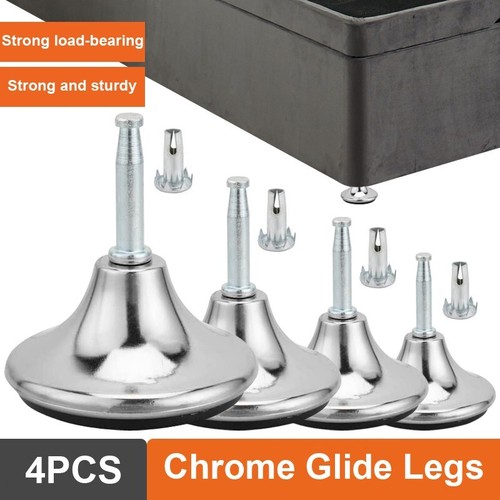 Chrome feet bed - chrome,