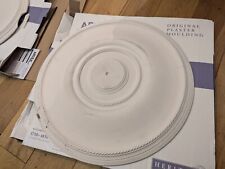 Vintage Plaster Artex Brand Georgian 540mm Plaster Ceiling Roses