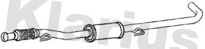 Klarius dn783g centre exhaust - centre,