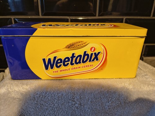 Weetabix vintage metal tin - vintage,