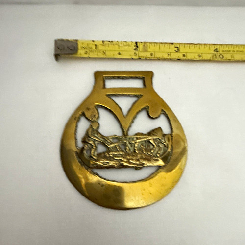 Vintage cast brass - brass,