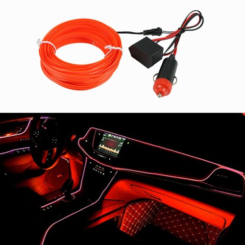 Red led car interior - 5m,