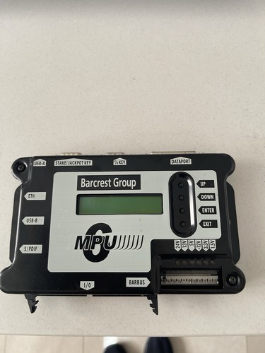 Barcrest mpu6 tested working - barcrest,