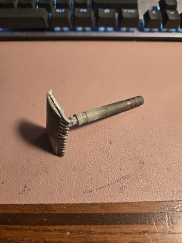 Antique globe razor - antique, safety