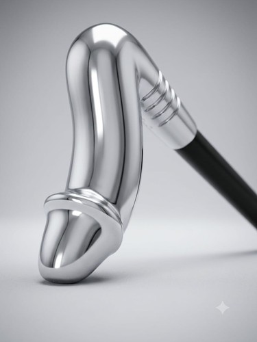 Handmade penis handle - handle, walking