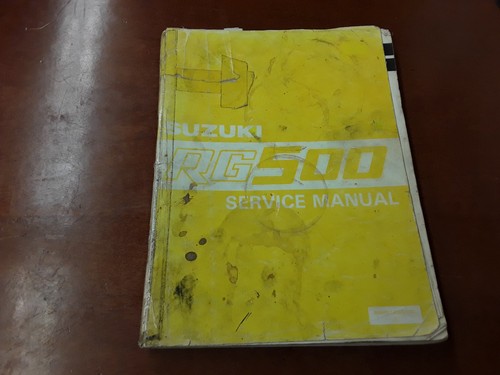 Genuine suzuki rg500 - genuine, workshop