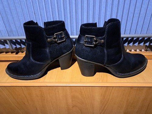 Rieker women black - black, leather