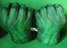 Incredible Hulk Marvel Avenger SMASH FISTS Kids Cosplay Foam Filled Gloves