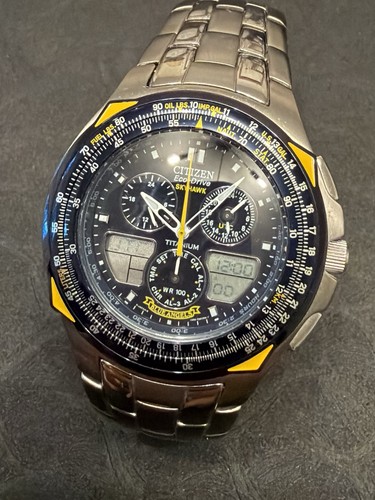 Citizen eco drive skyhawk - eco-drive, blue
