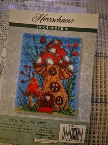 Herrschners enchanted toad - enchanted,