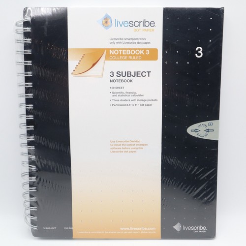 Livescribe subject notebook - livescribe,
