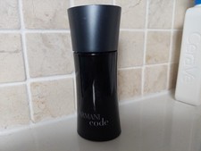 Armani Code Eau De Toilette Pour Homme 75ml Aftershave Bottle - Empty bottle