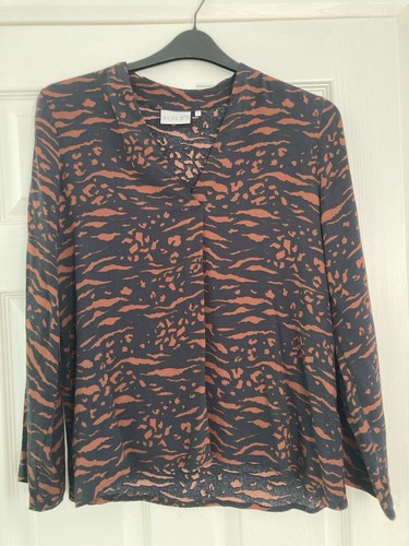 Foil animal print shirt - print,