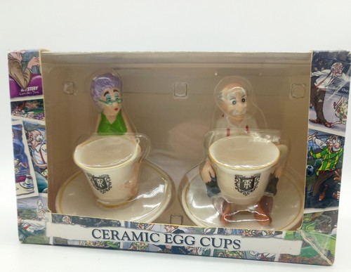 Novelty pair ceramic egg - novelty,