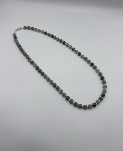 Labradorite beaded necklace - labradorite,