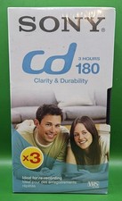 Sony CD180 / 3 Hours VHS Video