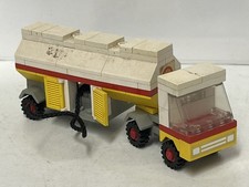 Lego Town 671 Shell Fuel Pumper Tanker Missing Mini Figire No Instructions 1978