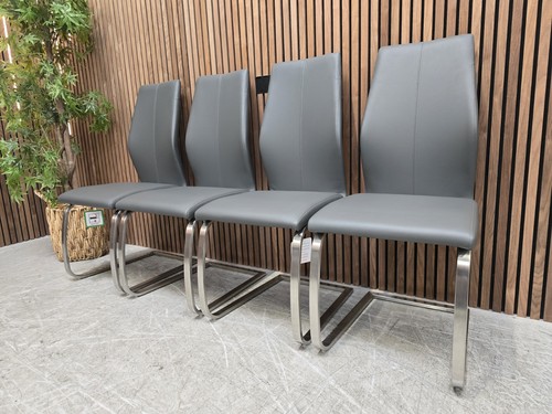 India faux leather grey - india,