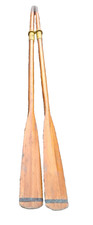 Estuary Marine Pine Oars 77" (195cm) - located West Yorkshire