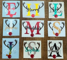 Name & Initial Christmas Vinyl