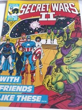 MARVEL SUPER HEROES SECRET WARS 2 #48 KEY RARE UK Comic VFN/NM WEEKLY BRITISH
