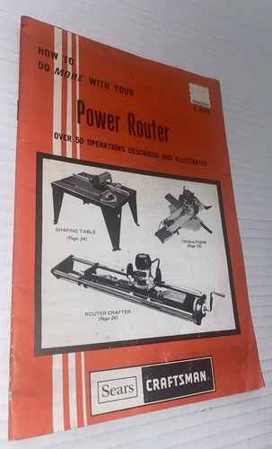 Sears craftsman power router - sears,