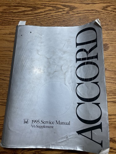 1995 honda accord service - honda,