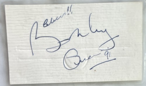 Brian may queen signed - brian,