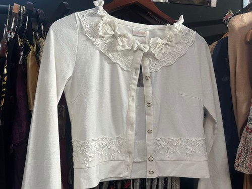 Liz lisa ivory cardigan - lisa, with