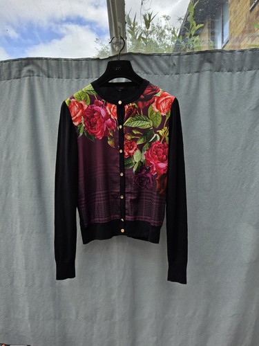 Ted baker black - floral, knit