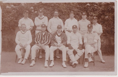 Postcard c1910 cricket - c1910,