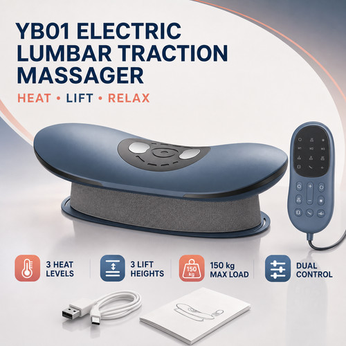 Lumbar traction massager - lumbar,
