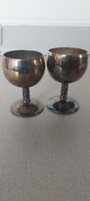 Pair vintage epns silver - pair,