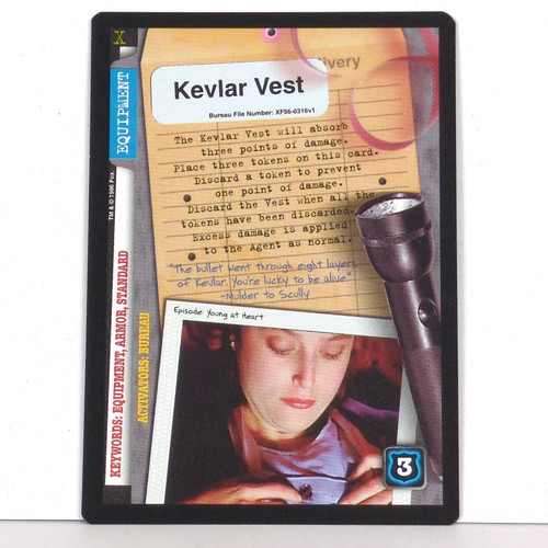 Files ccg made with kevlar - x-files,