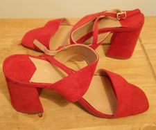 Ladies Terracotta Orange Block