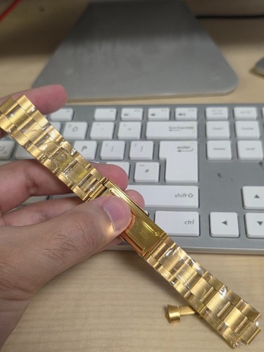 19mm oyster gold plated - oyster,