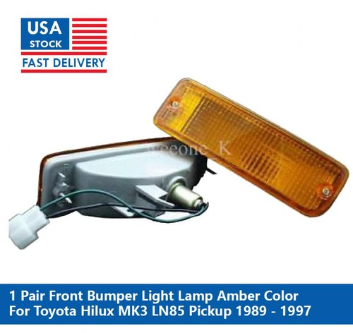 Amber front bumper - light, lamp